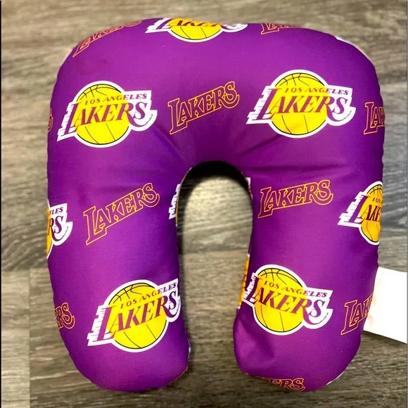 COPY - Official Lakers airplane neck pillow - Picture 1 of 4